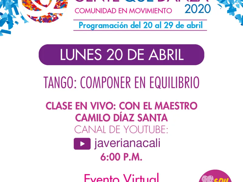 VI Festival Universitario Gente Que Danza ‘Comunidad en Movimiento’ 2020