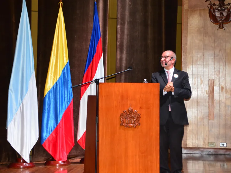 Gratitud al rector, Luis Felipe Gómez, S.J. 