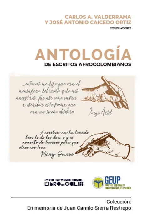 Portada  Antología de escritos afrocolombianos